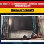 Sudhanshu Maurya के लिए Ambedkar Nagar में Benchmark Technomate 4K PTZ Camera Installation
