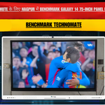 Sucheta Thute के लिए Nagpur में Benchmark Galaxy 14 75-Inch Panel Installation