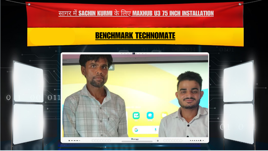 सागर में Sachin Kurmi के लिए MAXHUB U3 75 Inch Installation