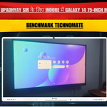 Shubham Upadhyay Sir के लिए Indore में Galaxy 14 75-Inch Installation