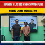 INFINITY Classes Chinchwad Pune | Ceiling Lights Installation