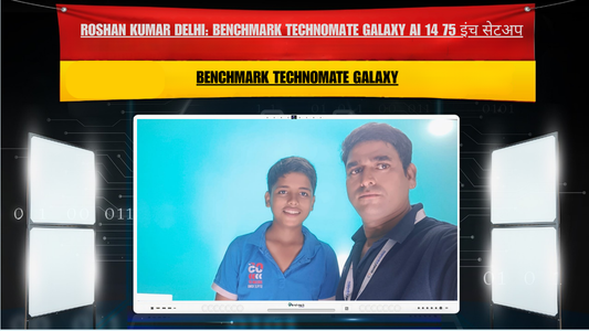 Rajesh Kumar Vyas Indore: Benchmark Technomate Galaxy 14 सेटअप