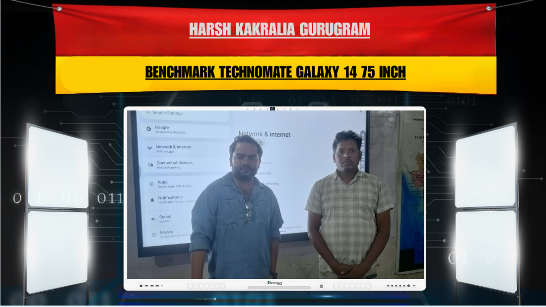 Benchmark Technomate Galaxy 14 75 Inch | Harsh Kakralia Gurugram