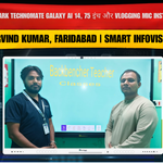 Arvind Kumar, Faridabad | Benchmark Technomate Galaxy AI 14, 75 इंच और Vlogging Mic Installation