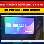 Bhagalpur Smart Classroom Setup | Benchmark Technomate MaxPro Ultra 16 & 4K PTZ Camera