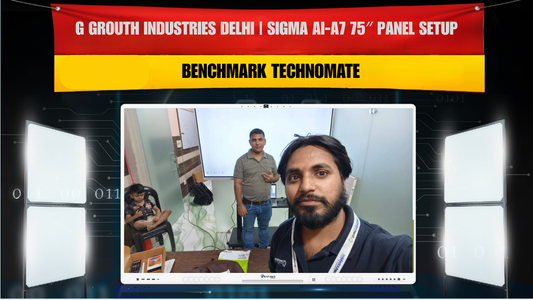 G Grouth Industries Delhi | Sigma AI-A7 75″ Panel Setup