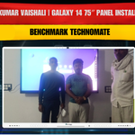 Amit Kumar Vaishali | Galaxy 14 75″ Panel Installation