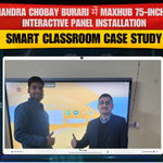 Lal Chandra Chobay Burari में Maxhub 75-Inch U7530 Interactive Panel Installation | Smart Classroom Case Study