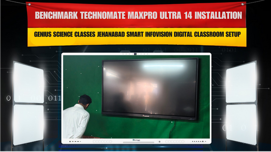 Benchmark Technomate MaxPro Ultra 14 Installation | Genius Science Classes Jehanabad