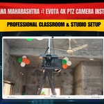 Buldhana Maharashtra में Evota 4K PTZ Camera Installation | Professional Classroom & Studio Setup