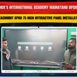 Mother’s International Academy Mainatand Upgrades with Teachmint XPro 75 Inch Interactive Panel Installation