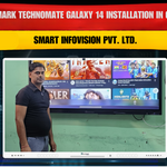 Benchmark Technomate Galaxy 14 Installation in Ghazipur | Smart Infovision Pvt. Ltd.