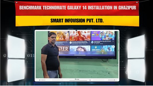 Benchmark Technomate Galaxy 14 Installation in Ghazipur | Smart Infovision Pvt. Ltd.