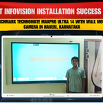 Smart Infovision Installation Success Story – Benchmark Technomate MaxPro Ultra 14 with Wall Mount Camera in Haveri, Karnataka