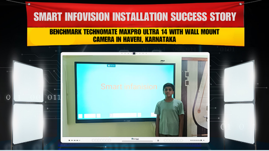 Smart Infovision Installation Success Story – Benchmark Technomate MaxPro Ultra 14 with Wall Mount Camera in Haveri, Karnataka