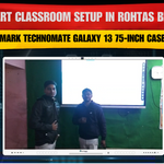 Neeraj Kumar Rohtas Bihar | Benchmark Technomate Galaxy 13 75” Smart Classroom