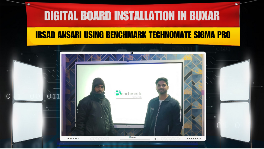 Irsad Ansari Buxar में Benchmark Technomate Sigma Pro 75" Smart Classroom