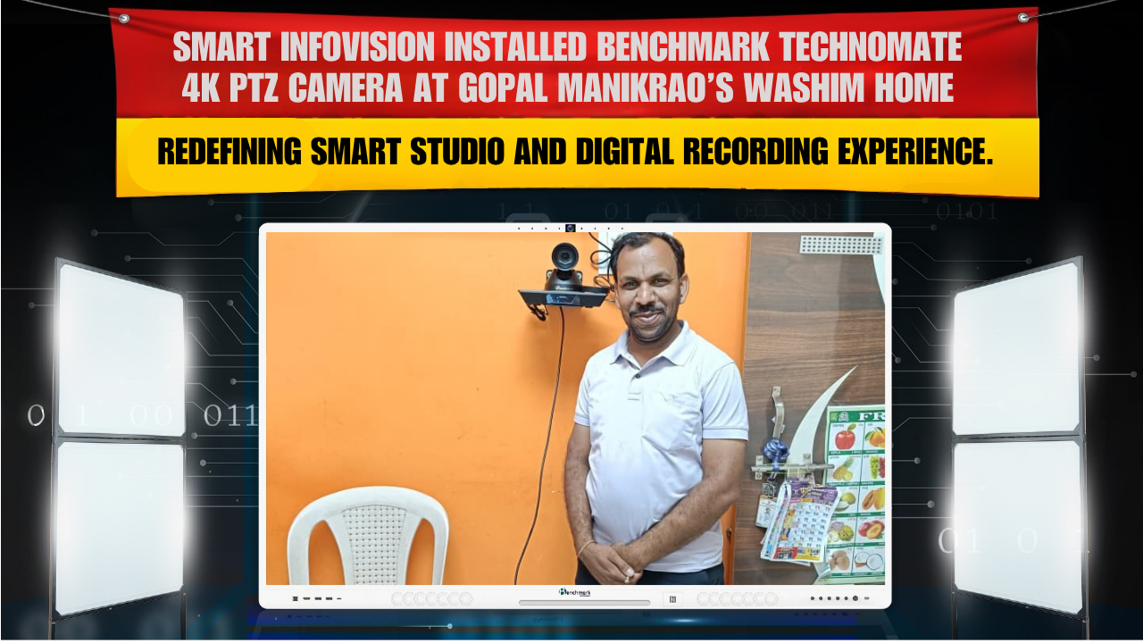 Benchmark Technomate 4K PTZ Camera Installation at Gopal Manikrao Residence, Washim (Maharashtra) | Smart Infovision Pvt. Ltd.