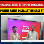 Professional Audio Setup for Industrial Use | Impellent Patna Installation Case Study