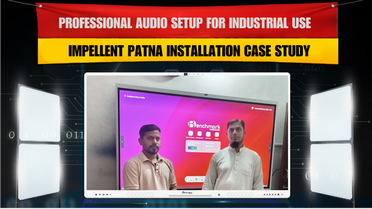 Professional Audio Setup for Industrial Use | Impellent Patna Installation Case Study