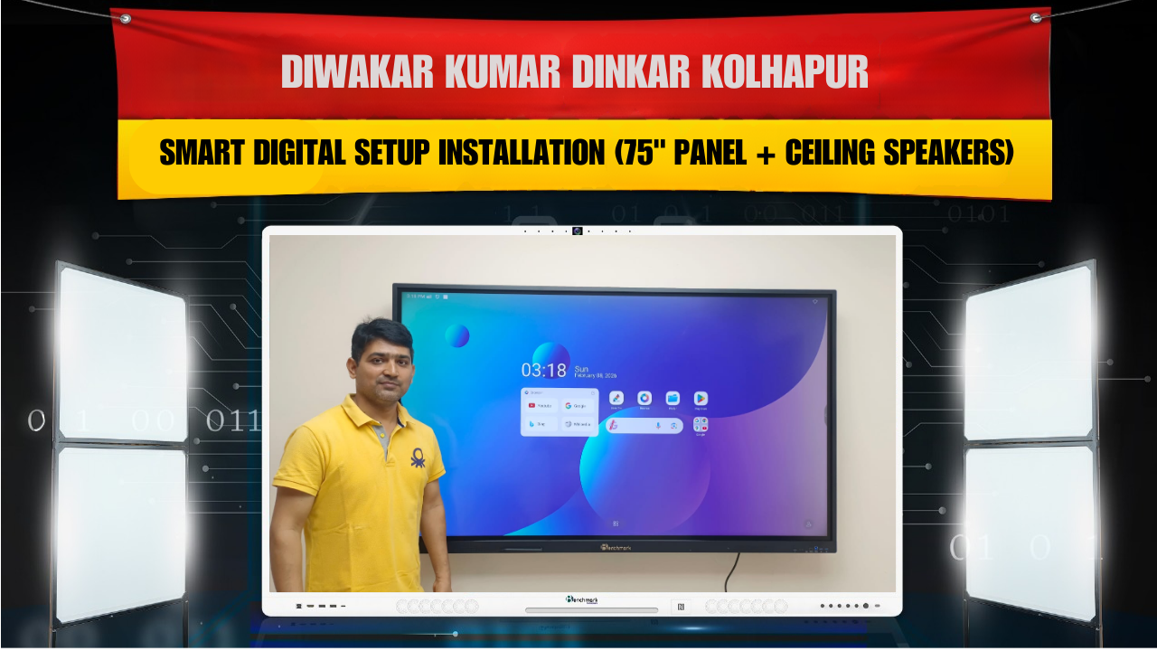 Diwakar Kumar Dinkar Kolhapur में Smart Digital Setup Installation (75