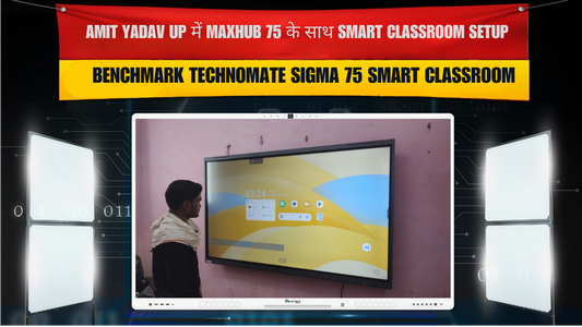Amit Yadav Chitrakoot UP | MAXHUB 75 Smart Classroom Digital Teaching Setup