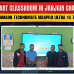 Smart Classroom in Janjgir Champa | Benchmark Technomate MaxPro Ultra 14 75-Inch