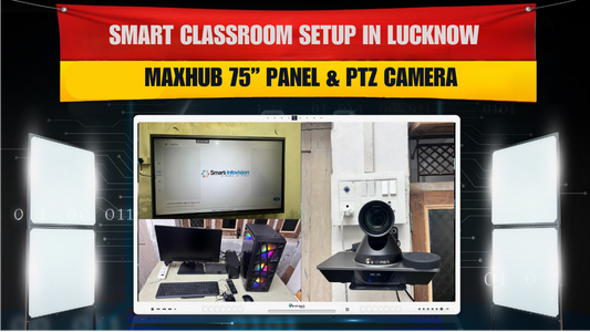 Hybrid Classroom & Online Teaching Studio in Lucknow | Maxhub Panel