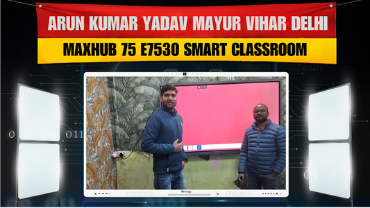Nilesh Defence Career Sahebganj | Benchmark Technomate Smart Classroom Setup