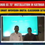 Maxhub EC 75" Installation in Katihar Bihar | Digital Classroom Setup