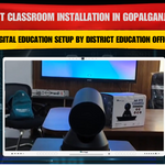 Panch Mahals Gujarat में Smart Classroom Setup | 6x Benchmark Technomate Galaxy 14 AI (75”) Installation by Anish Tripathi