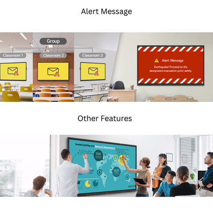 LG CreateBoard Standard 86TR3DQ-I – 86 Inch 4K Interactive Flat Panel