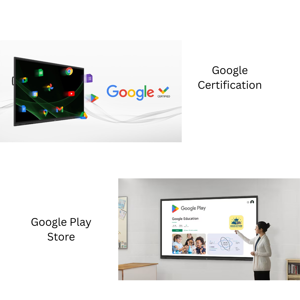 LG CreateBoard Standard 86TR3DQ-I – 86 Inch 4K Interactive Flat Panel