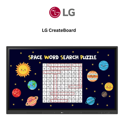 LG CreateBoard 65TR3DK-I – 65 Inch 4K UHD Interactive Flat Panel