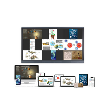 Logic FX Series Interactive Flat Panel | 4K Smart Board for Teaching & Business