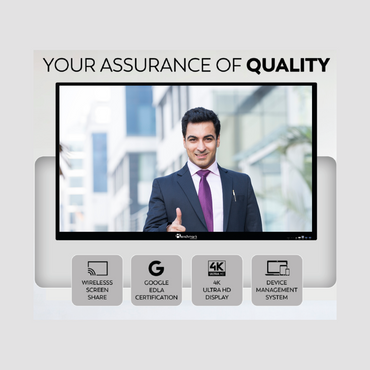 Benchmark Alpha 14 Interactive Flat Panel | Smart Board for Online Teaching