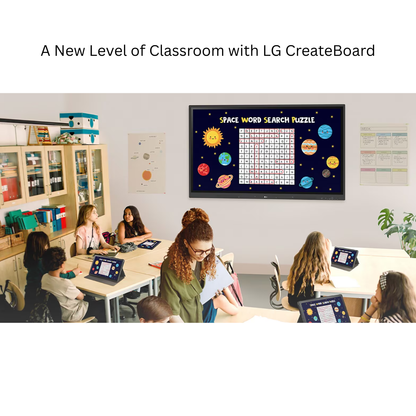 LG CreateBoard 65TR3DK-I – 65 Inch 4K UHD Interactive Flat Panel