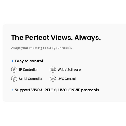 MAXHUB UC P25 4K PTZ Camera | Camera for Online Classes | Maxhub Camera