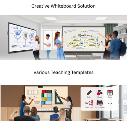 LG CreateBoard Standard 86TR3DQ-I – 86 Inch 4K Interactive Flat Panel