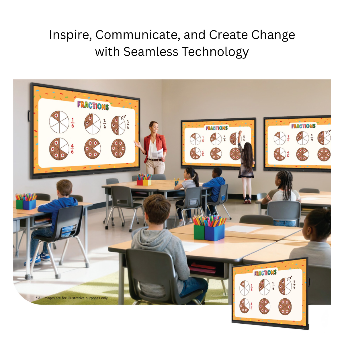 LG CreateBoard TR3ER Series Interactive Digital Board