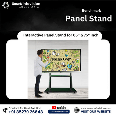 Interactive Flat Panel Stand for 65-Inch and 75-Inch Displays | hardware