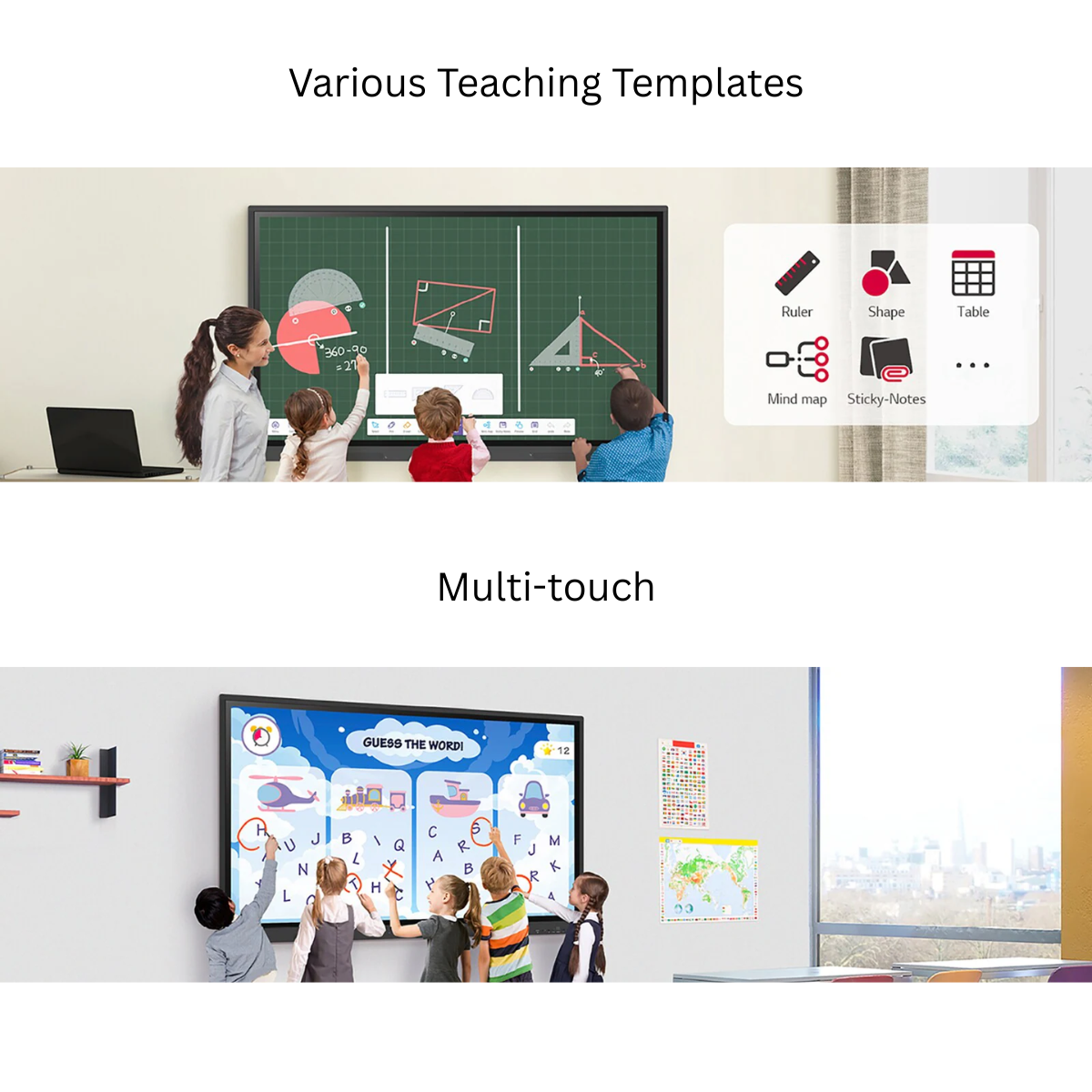 LG CreateBoard TR3ER Series Interactive Digital Board