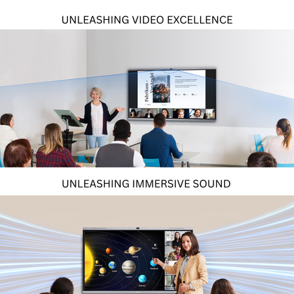 MAXHUB U4 Series 4K AI Interactive Flat Panel | 65, 75, 86 Inch