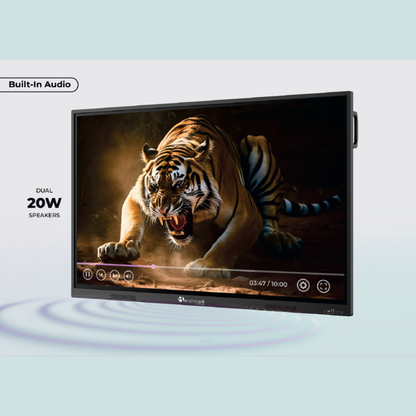 Benchmark Alpha 14 Interactive Flat Panel | Smart Board for Online Teaching