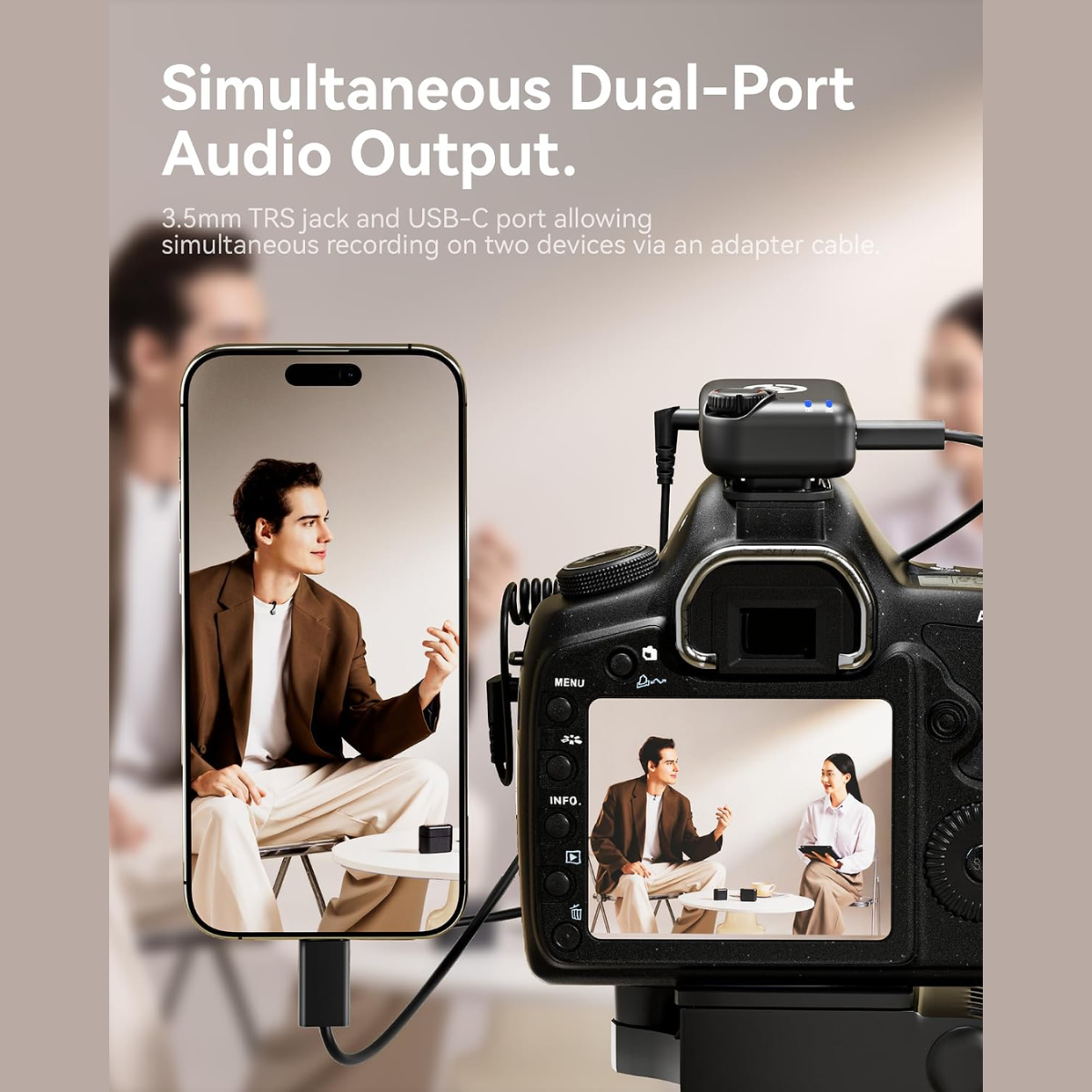 Hollyland LARK M2S Ultimate Combo Wireless Lavalier Microphone