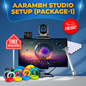 Aarambh Studio Setup Package - Solution 1 | Specifically Recommended for Beginners | Live Class Studio Setup | Recording Studio Setup