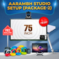 Aarambh Studio Setup Package - Solution 2 | Studio Setup for Youtubers | Best Studio Setup for Youtubers | YouTube Setup for Beginners