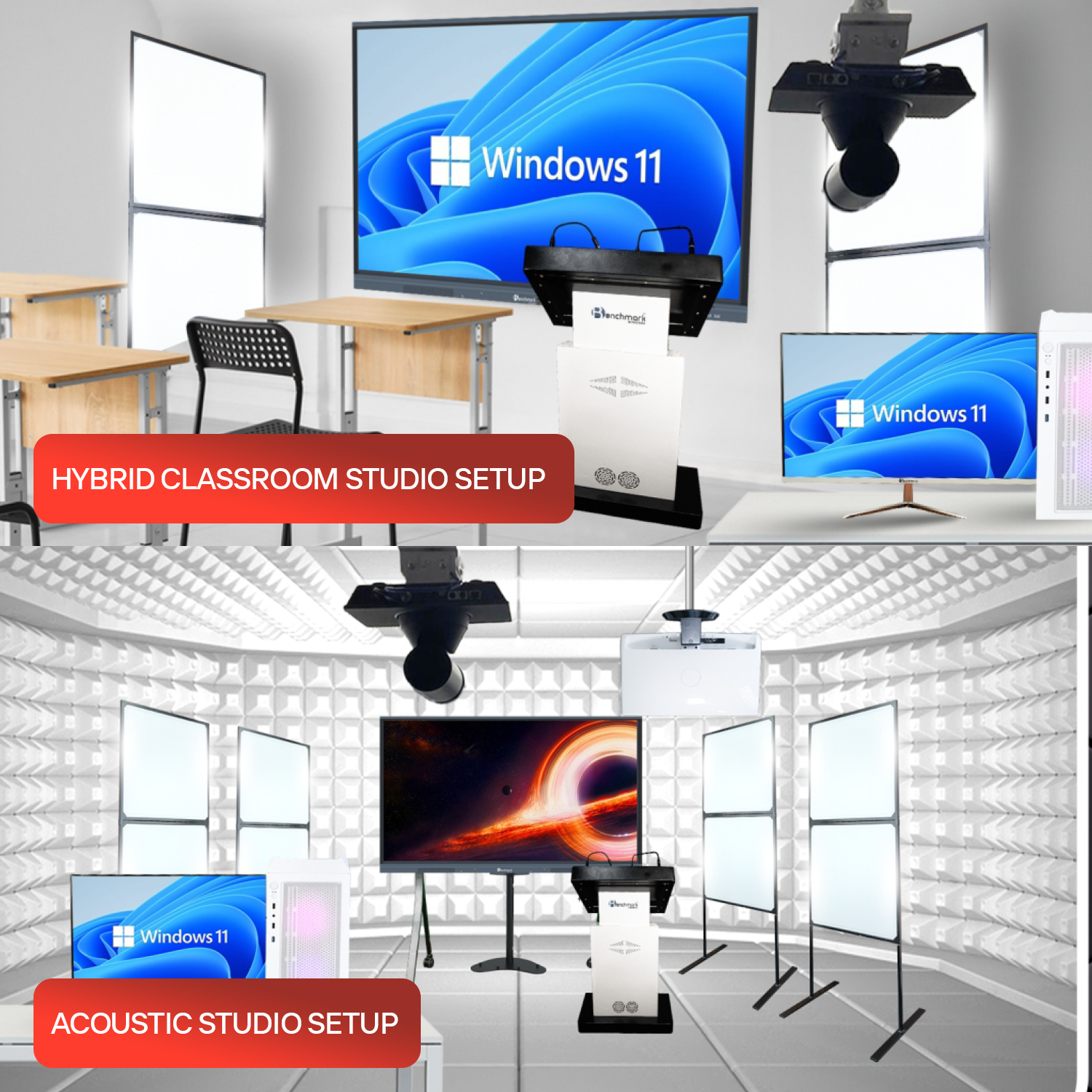 Professional Studio Lighting Setup