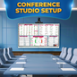 Conference Studio Setup: Redefine Your Meetings | Benchmark Studio Setup
