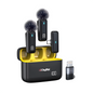 Digitek (DWM 105) 2 in 1 Wireless Microphone System with ANC | For Broadcasting, Vlogging & Audio Recording